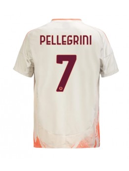 AS Roma Lorenzo Pellegrini #7 Auswärtstrikot 2024-25 Kurzarm